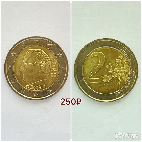 Монеты 2 евро