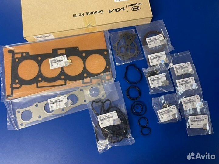 Набор комплект прокладок двигателя Sorento Santa