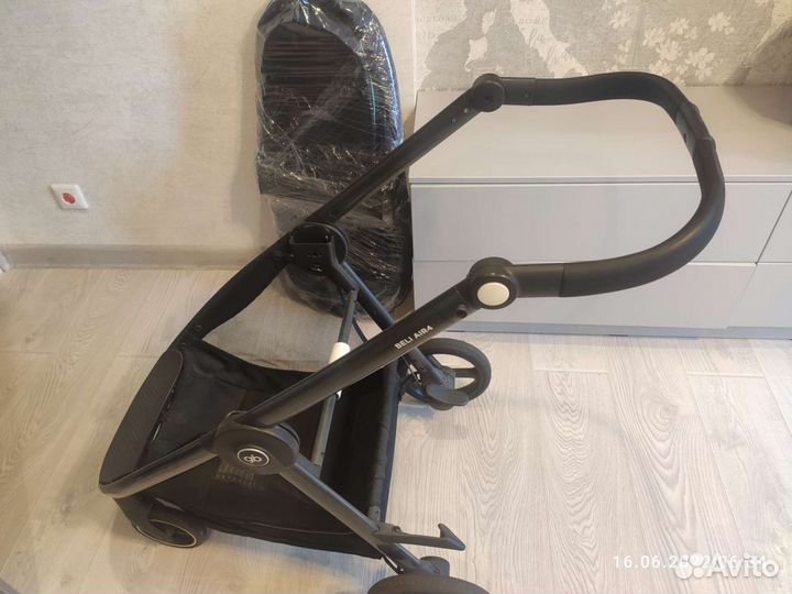 Коляска люлька с автокреслом