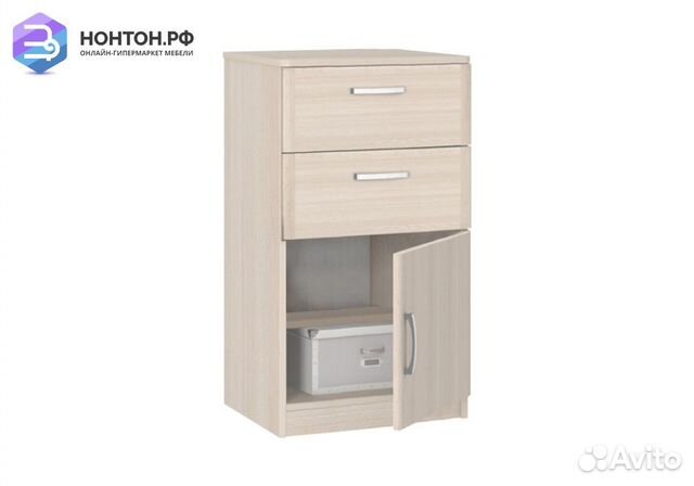 Тумба комбинированная Лотос 2.04 софт / шимо светл
