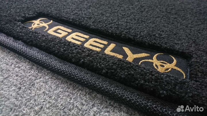 Автоковрики для Geely Atlas (NL-3), чёрн