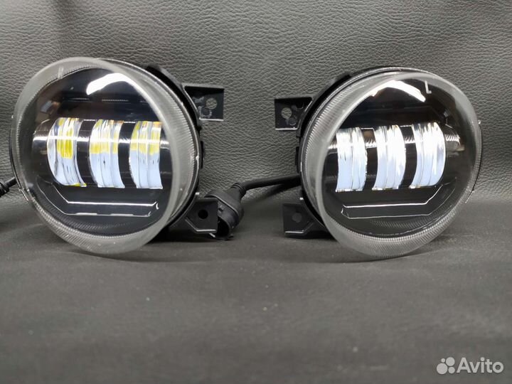 LED туманки Volkswagen polo Белый/Желтый