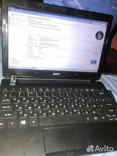Ноутбук acer