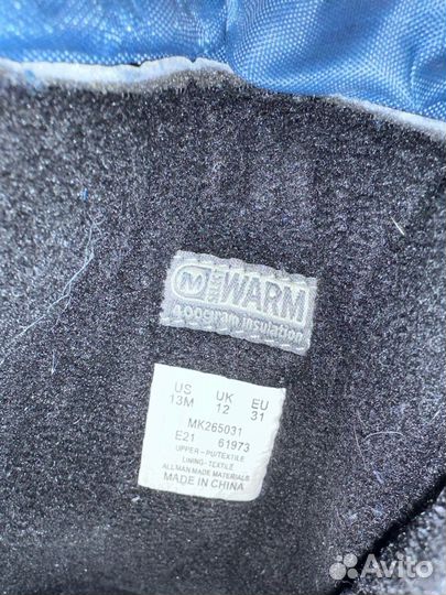 Сапоги ботинки зимние детские Merrell