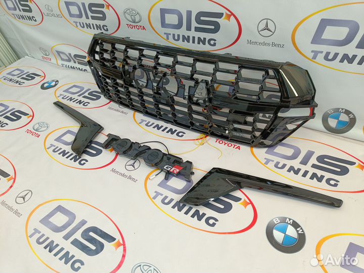 Решетка Toyota Land Cruiser 200 с16г GR Led black