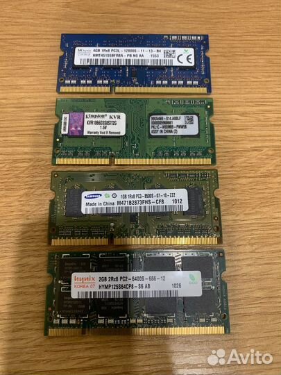 Память HP/Kingston для пк и ноутбуков