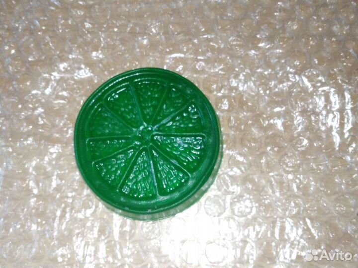 Мыла ручная работа зелёный апельсин