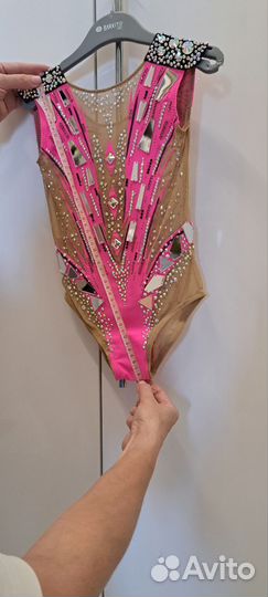 Продаю купальник для худож.гимнастики рост110-116