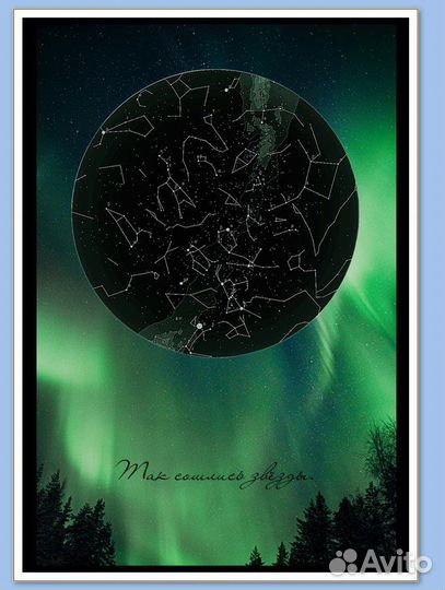 Карта звездного неба