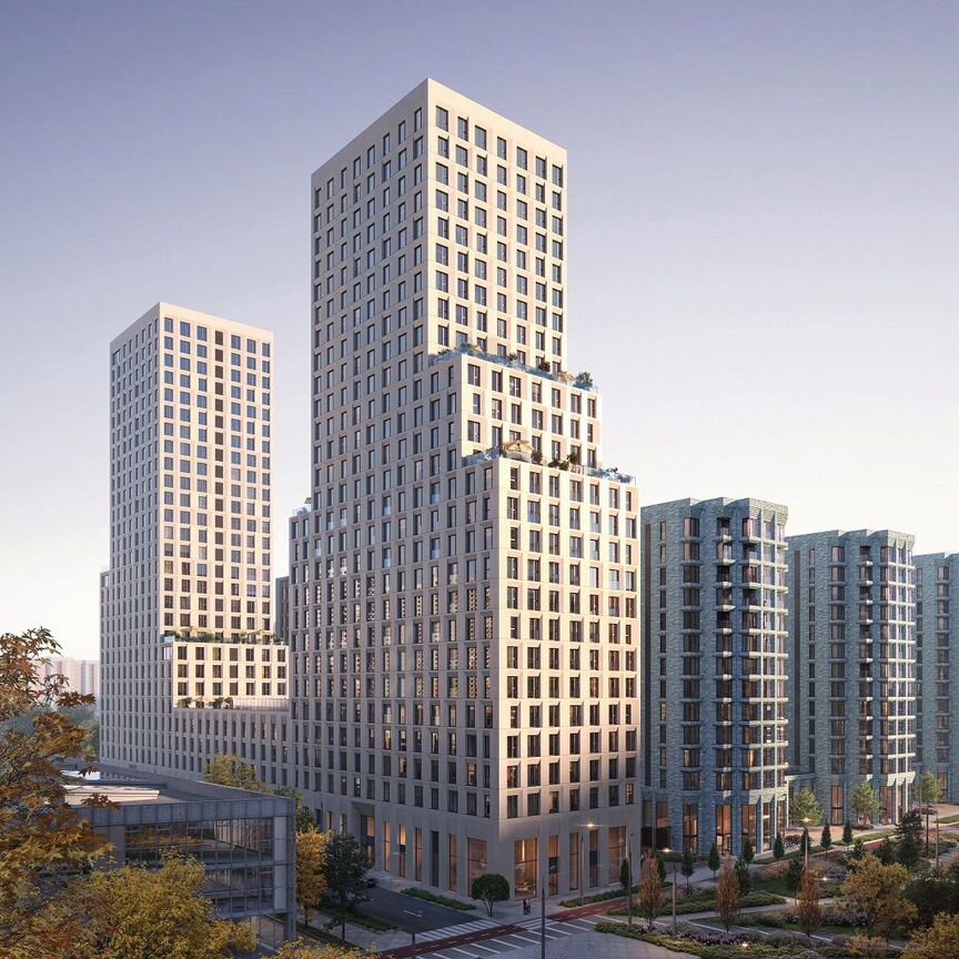 1-к. квартира, 34,3 м², 2/27 эт.