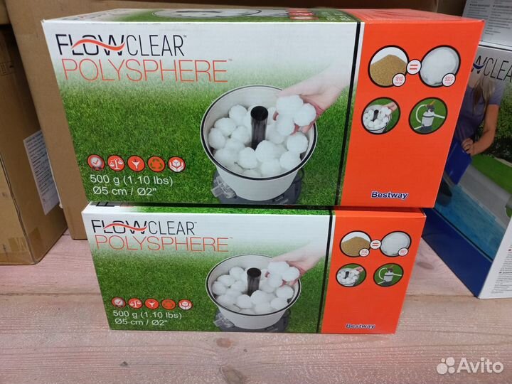 Наполнитель Polysphere-шарики для фильтра бассейна