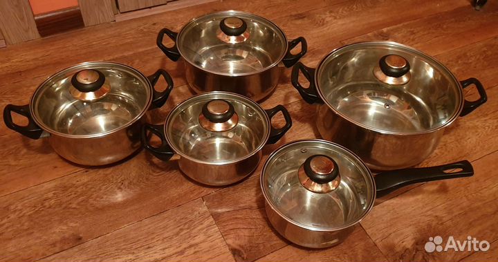 Набор кастрюль, 5 шт