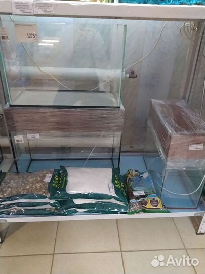 Аквариумы новые, большой выбор