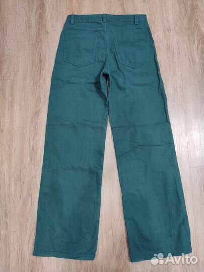 Брюки джинсы широкие женские XS 42 44