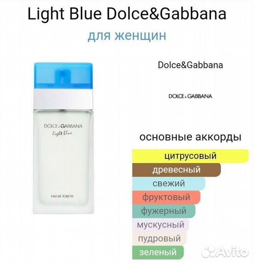 D&G Light Blue