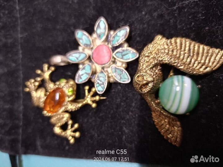 Серьги, бусы, кольца серебро