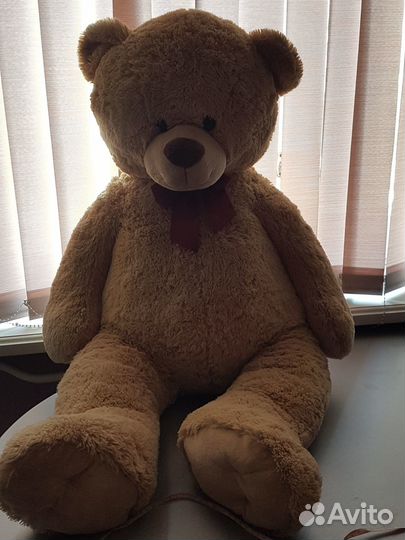 Большая мягкая игрушка медведь