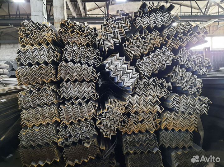 Уголок металлический 50х50х4 длина 12м Ст3