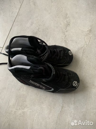 Детский комбинезон для картинга OMP+ ботинки