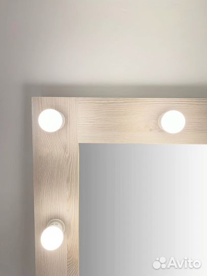 Зеркало на подставке в раме Сосна рустик 167/60