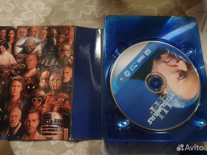 Star wars коллекционное издание 6 фильмов Blu ray