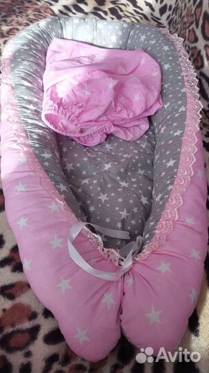 Кокон для новорожденных пеленка на резинке