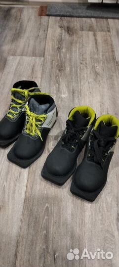 Лыжные ботинки 31,33 размер