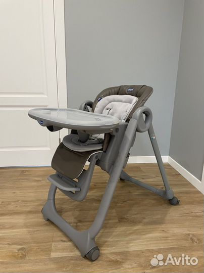 Стульчик для кормления chicco polly magic шезлонг