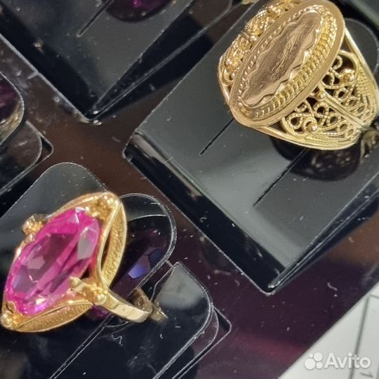 Золотое кольцо СССР 583 проба. От