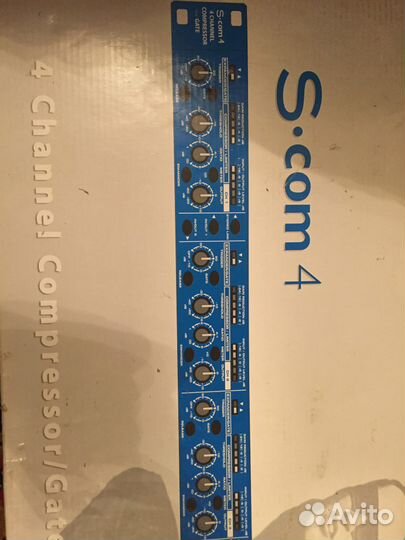 Samson S-com 4 4-Cha компрессор-лимитер-гейт новый