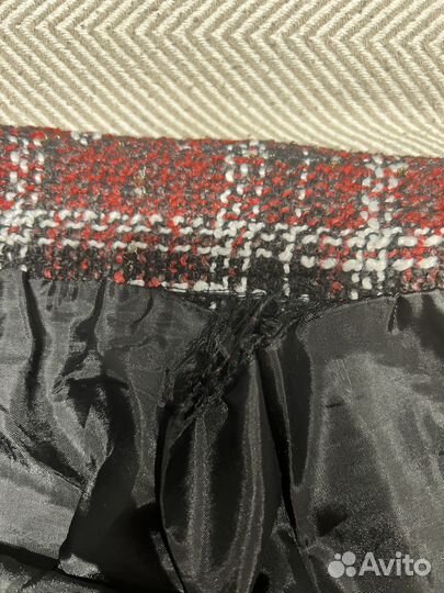 Юбка твидовая