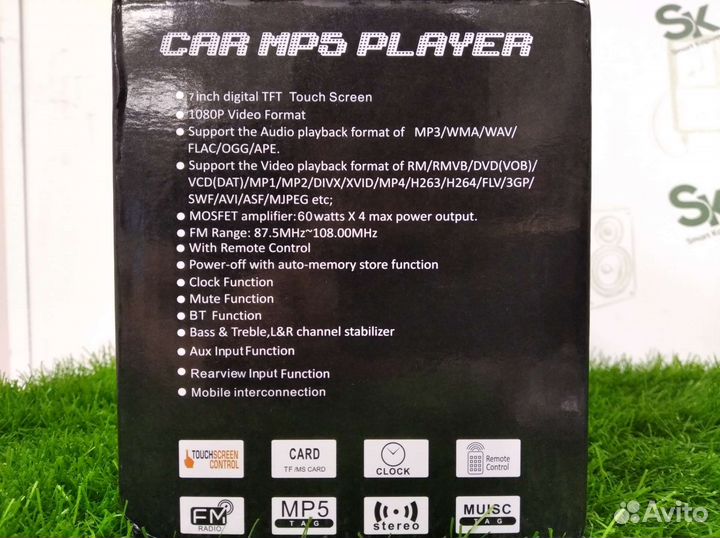 Магнитола сенсорная Топовая (Новая) прм2