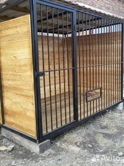 Вольеры и будки для собак