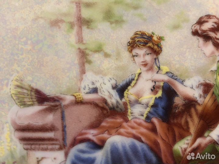 Доска Идиллия, фарфор