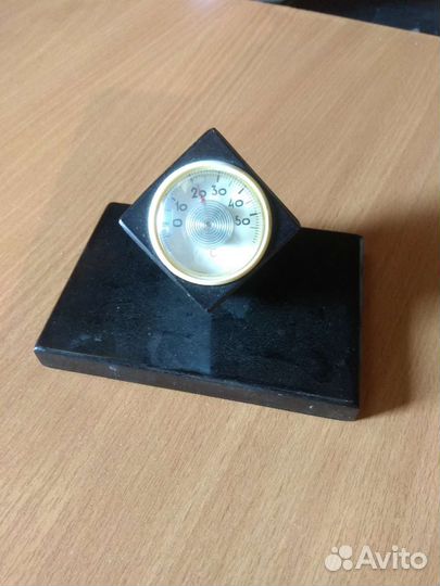 Винтажный маникюрный набор, карболитовый термометр