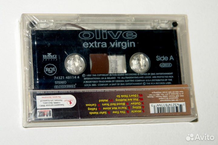 Olive - Extra Virgin (1997) BMG Russia кассета SS