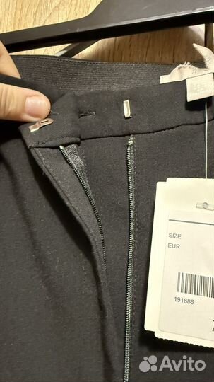 Брюки H&M из костюмной ткани 56