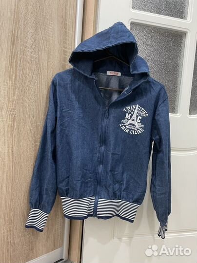 Джинсовая куртка на мальчика