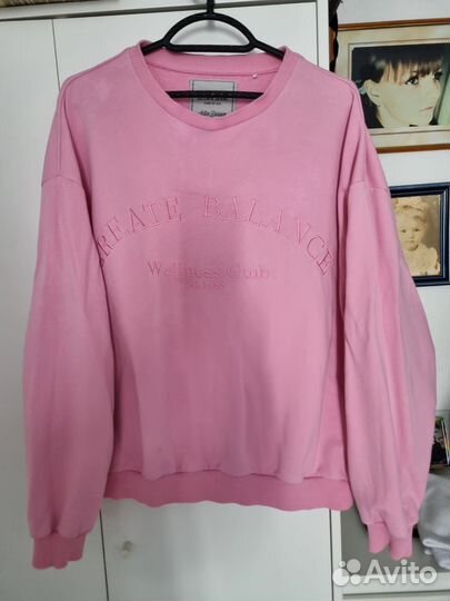 Свитшот женский оверсайз 46