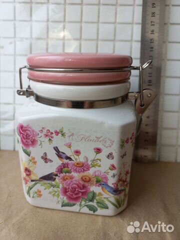 Баночка для чая или кофе. Новая