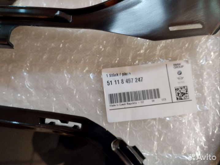 Решетка пер бампера левая BMW X1 F48 51118497247