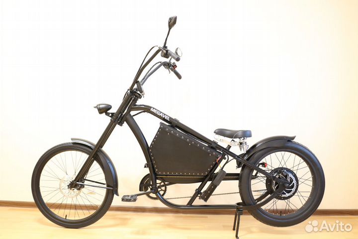 Велочоппер электрочоппер, кастом велосипед Megavel
