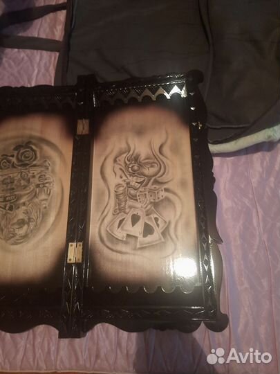 Нарды резные ручной работы