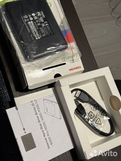 Внешний жесткий диск 1 тб Toshiba Canvio Basics