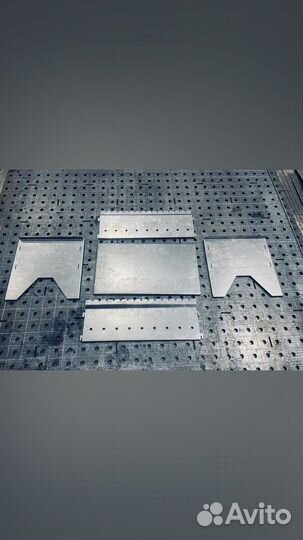 Мангал разборный 500*300*300(1,5мм)и (2мм)