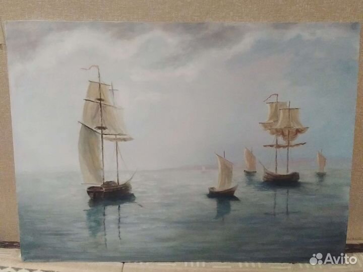 Картина маслом на двп