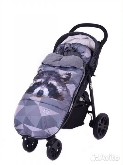 Конверт в коляску + варежки Auka kids