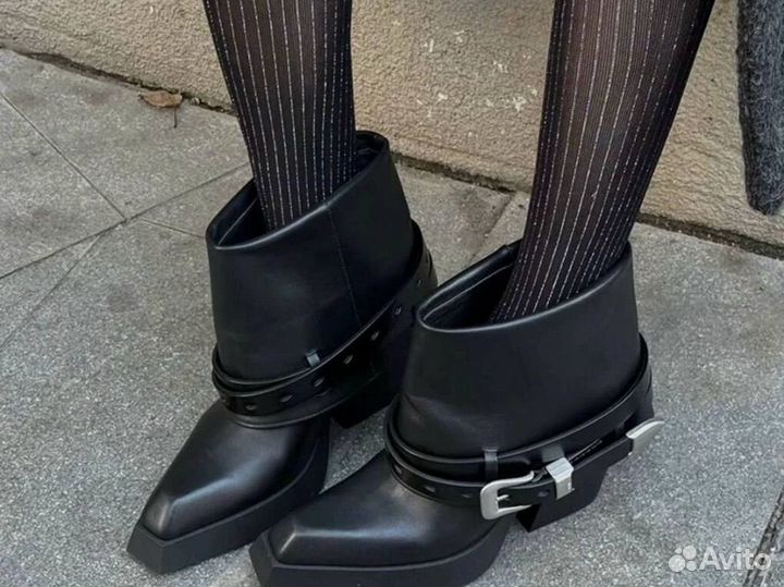 Ботильоны женские на каблуке