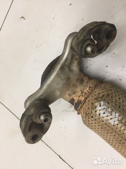 Приемная труба глушителя гофра (Hyundai Santa Fe)