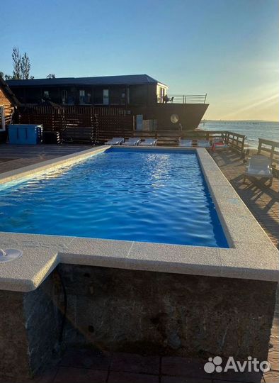 Бассейн из полипропилена 4м*3м*1,5м